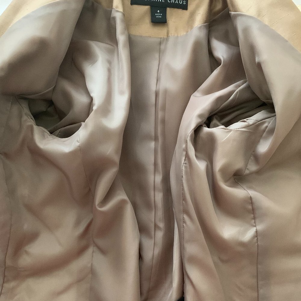 2-PIECE SILK PANT SUIT - Picture 10 of 11